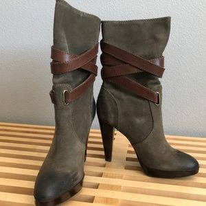 New Frye Harlow Multi Strap Boot - Fatigue 6.5